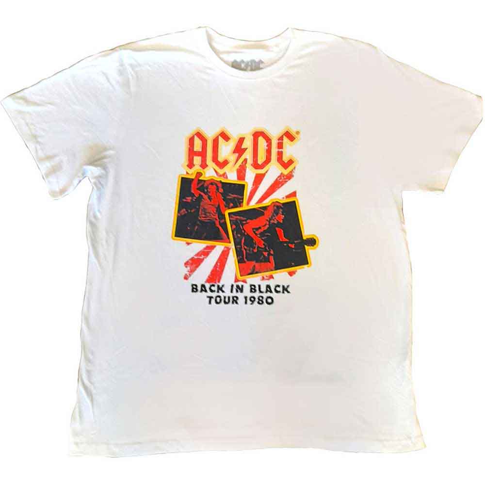 AC/DC - BACK IN BLACK TOUR 1980 - T-Shirt White