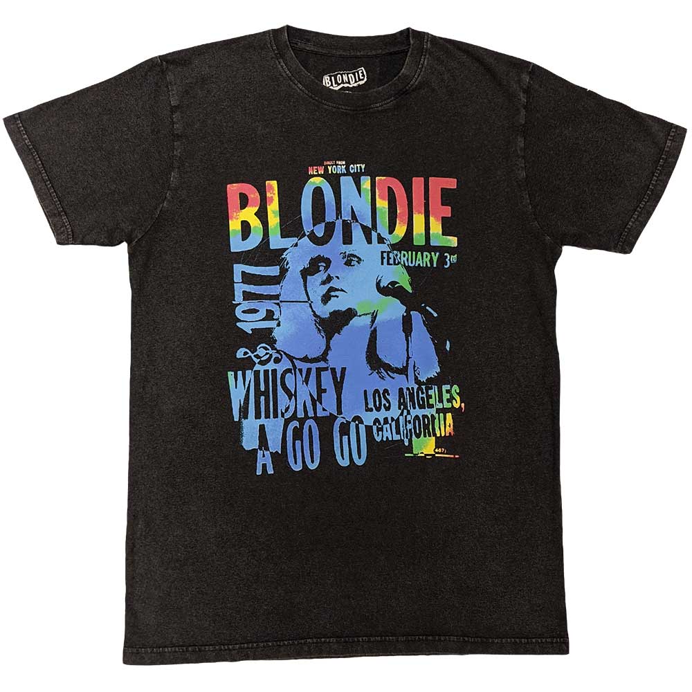 BLONDIE - WHISKEY A GO - T-Shirt Black