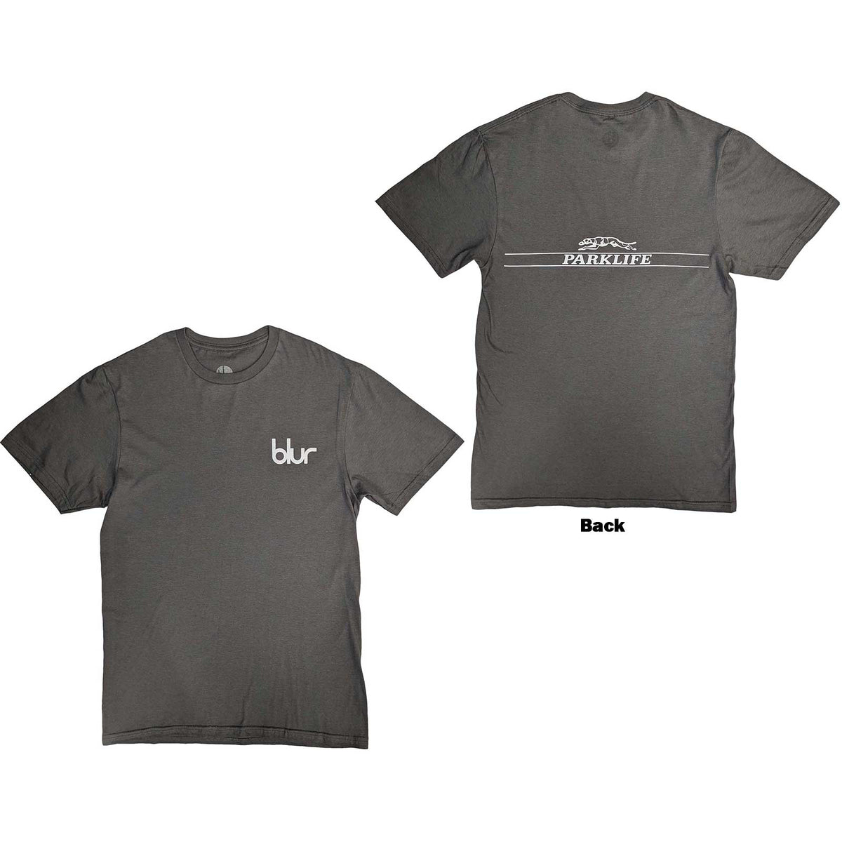 BLUR - POCKET BLUR / PARKLIFE - T-Shirt Grey