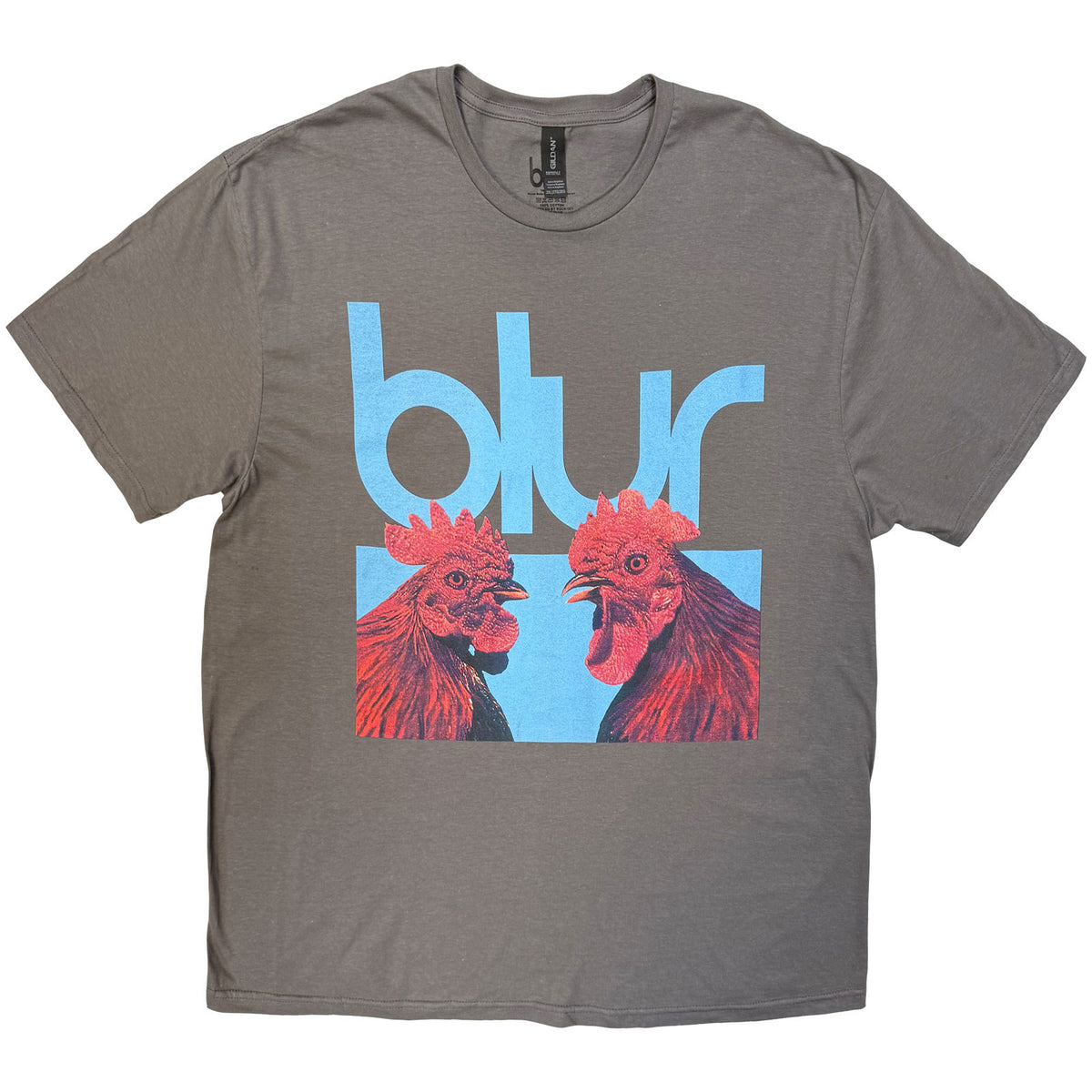 BLUR - HENS TEETH - T-Shirt Charcoal Grey