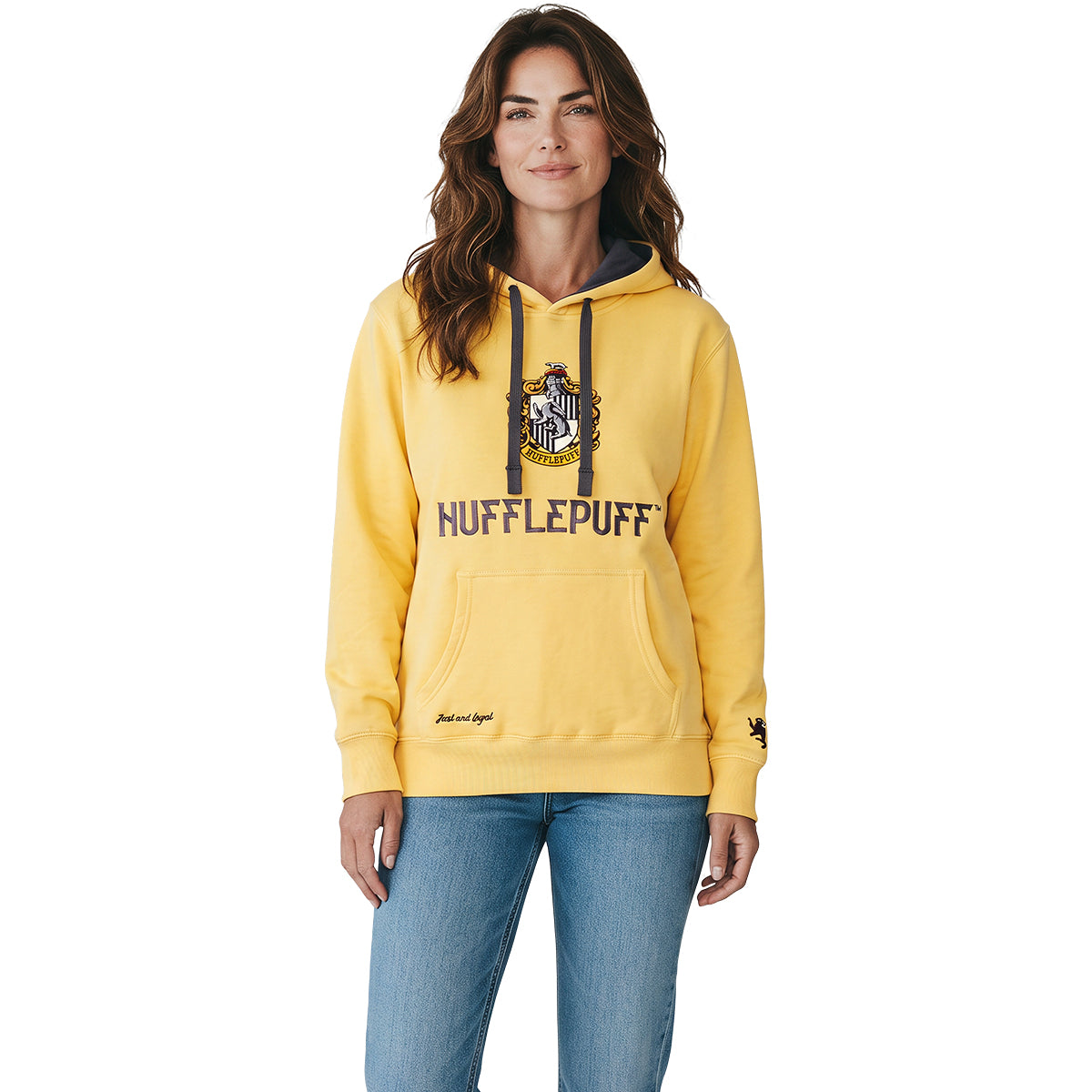 HARRY POTTER - HUFFLEPUFF TWO-TONE - Hoody Yellow Black Trim