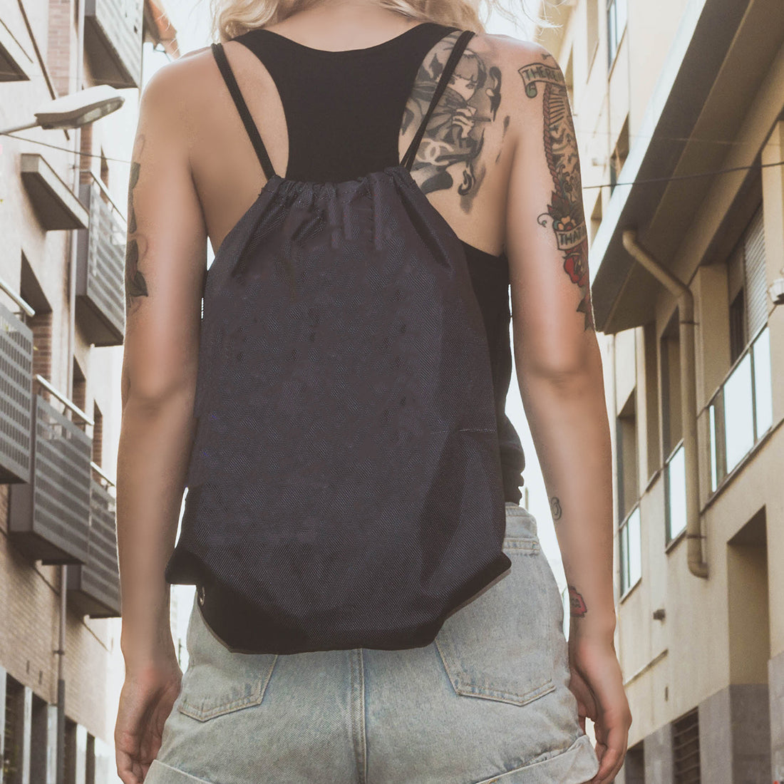 Rocksax The Rolling Stones Gym Bag - USA Tongue