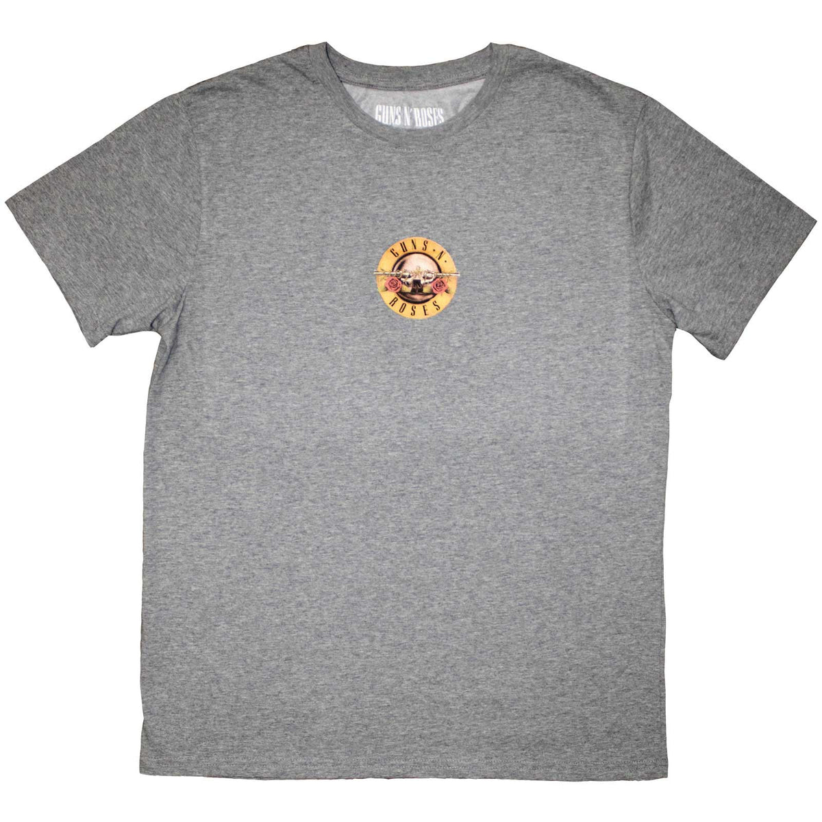 GUNS N' ROSES - MINI CIRCLE LOGO - T-Shirt Grey