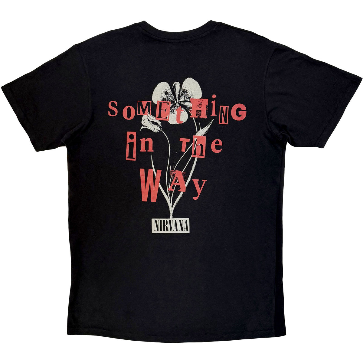 NIRVANA - SOMETHING IN THE WAY - Carbon T-Shirt Black