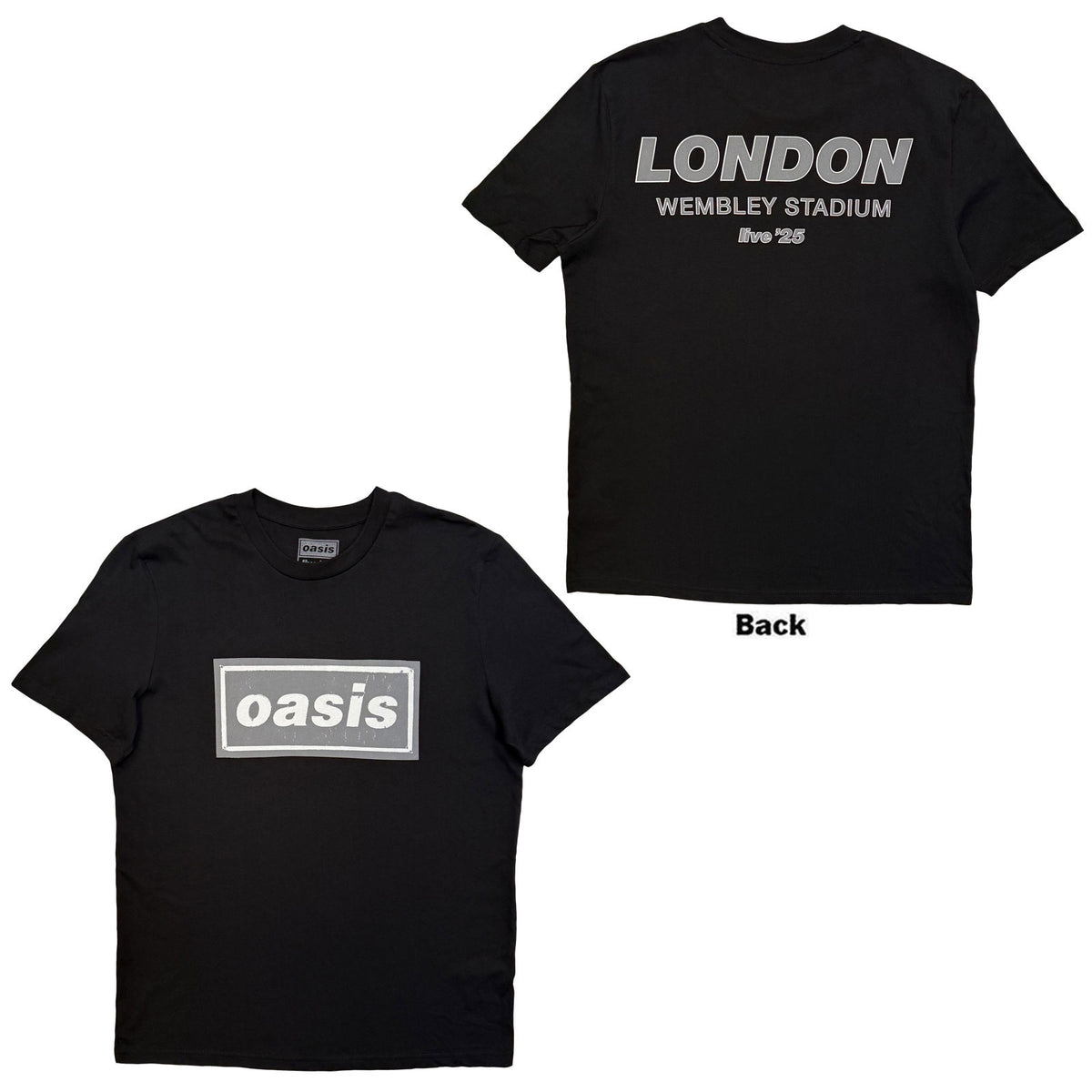 OASIS - LONDON CITY POP UP - T-Shirt Black
