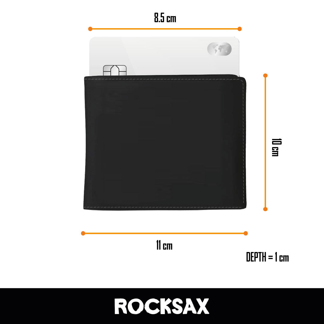 Rocksax David Bowie Wallet - Lightning Black