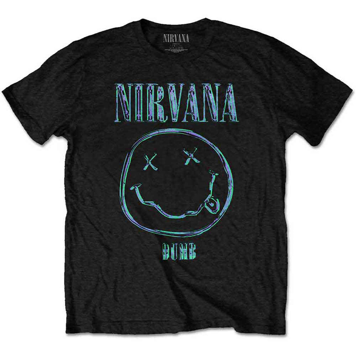 NIRVANA - DUMB - T-Shirt Black