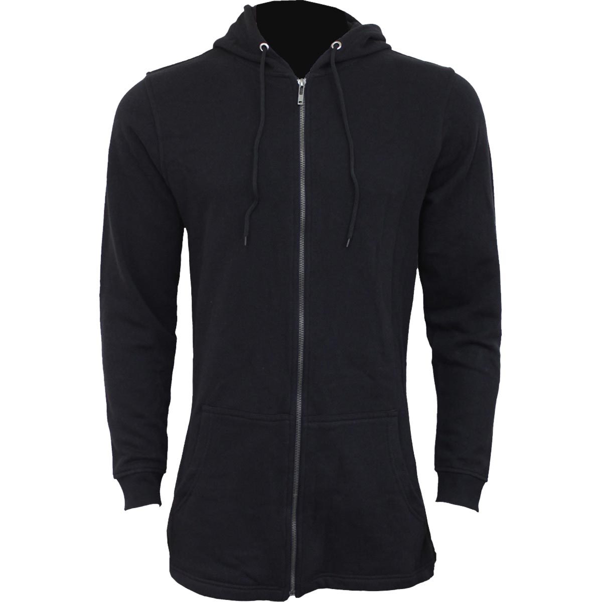 GOTHIC ROCK - Ladies Fish Tail Full Zip Hoody - Zip Sleeve - Spiral USA