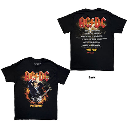AC/DC - ANGUS HORNS EU TOUR '25 - T-Shirt Black