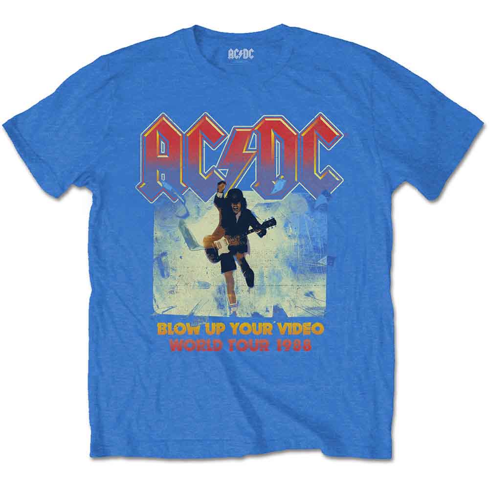 AC/DC - BLOW UP YOUR VIDEO - T-Shirt Blue - 2