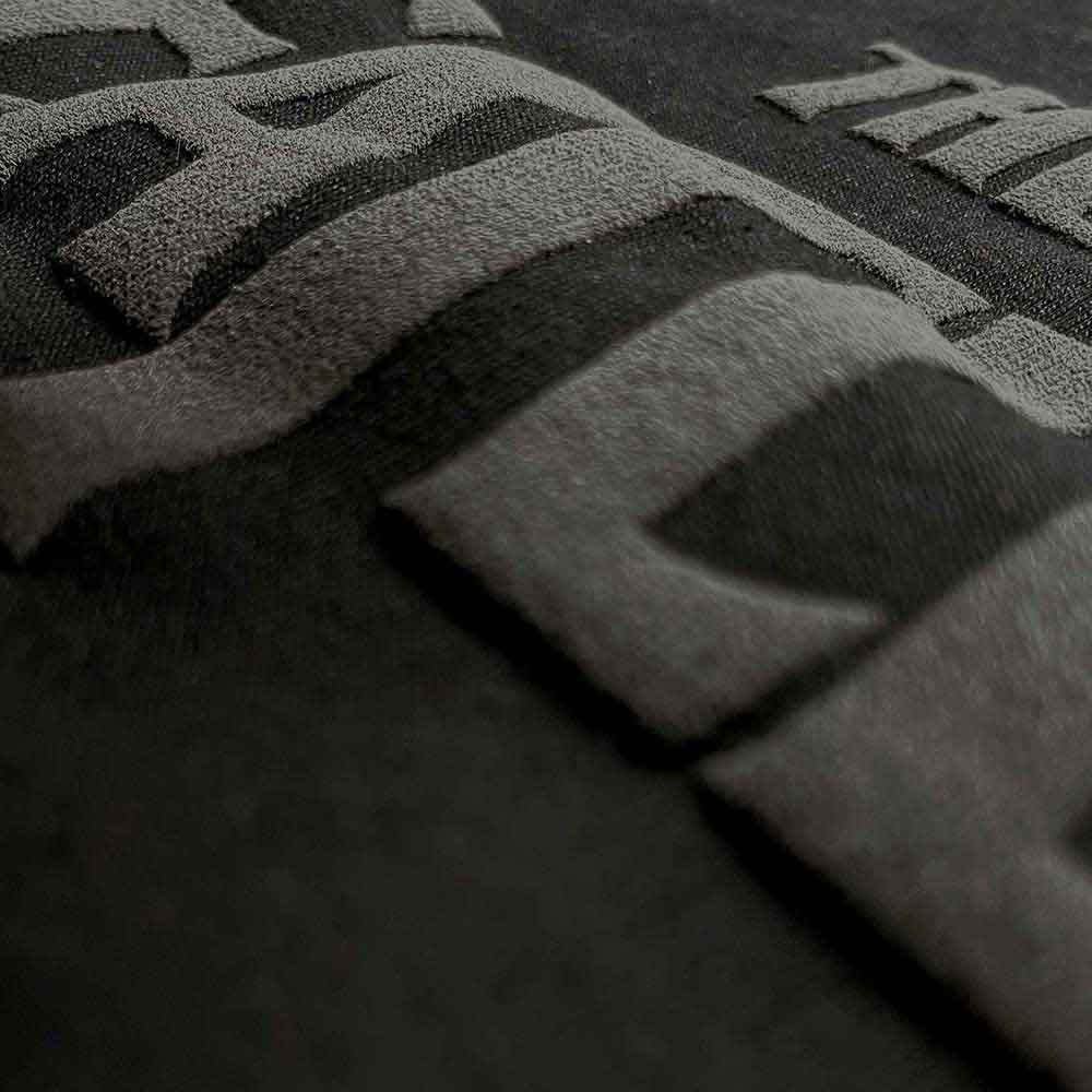 THE BEATLES - DROP T LOGO & APPLE - Pullover Hoodie Black
