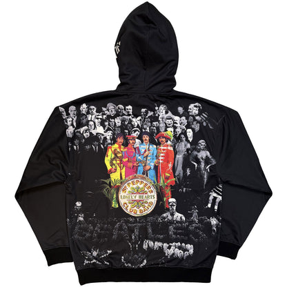 THE BEATLES - SGT PEPPER - Pullover Hoodie Black