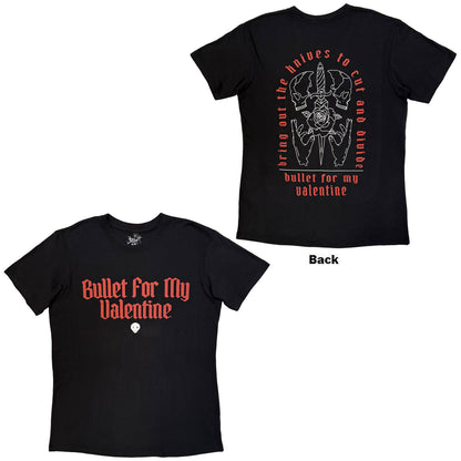 BULLET FOR MY VALENTINE - BRING OUT THE KNIVES - Carbon T-Shirt Black