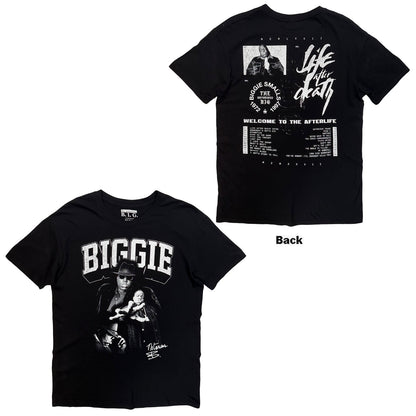 BIGGIE SMALLS - LIFE AFTER DEATH - T-Shirt Black