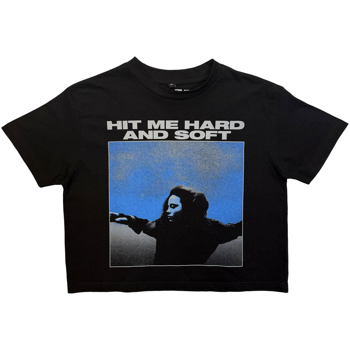 BILLIE EILISH - HMHAS TRACKLIST - Ladies Crop Top Black