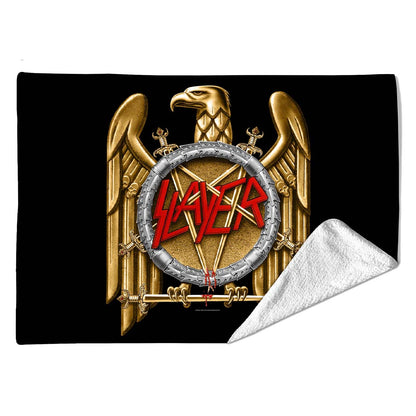 Rocksax Slayer Sherpa Fleece Blanket - Golden Eagle