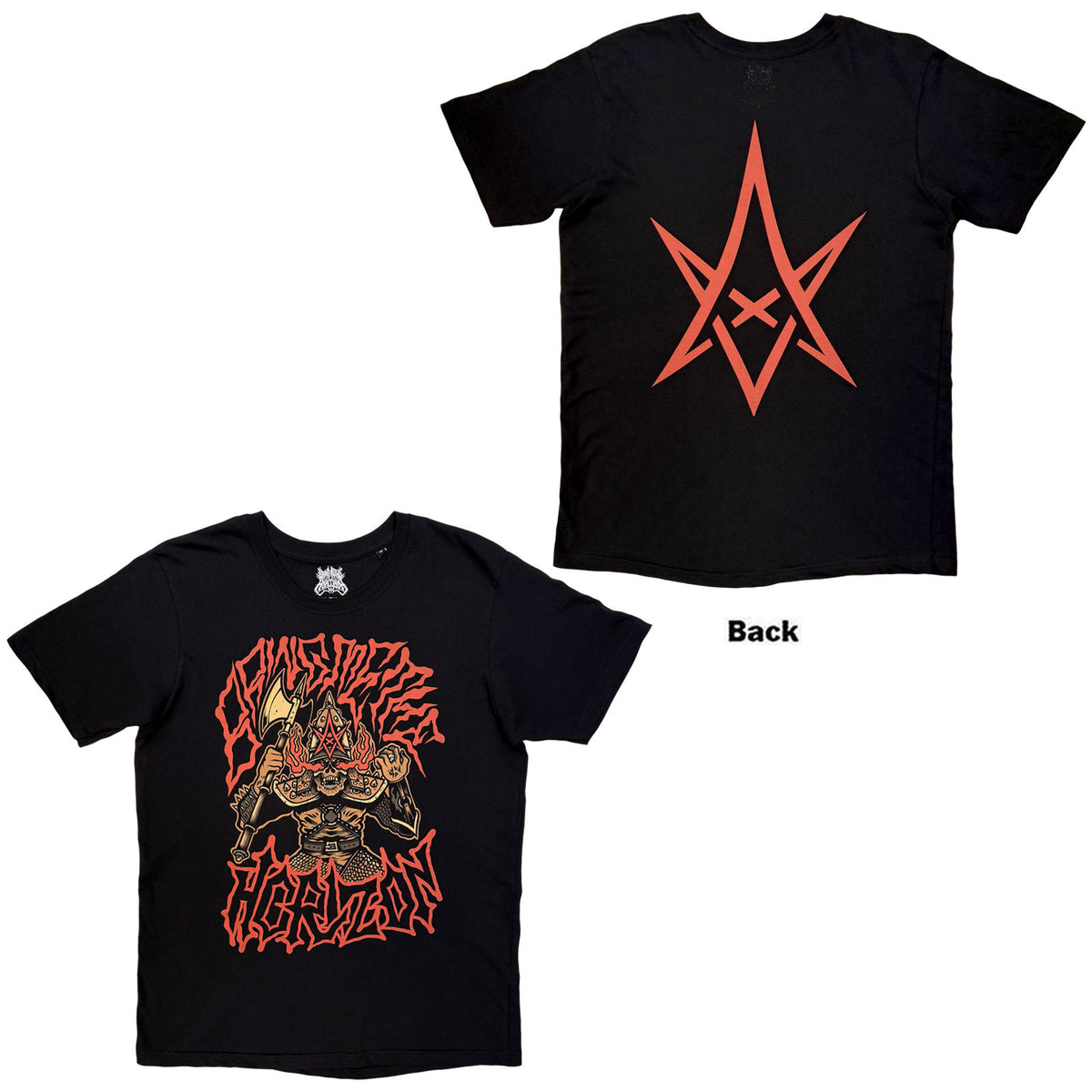 BRING ME THE HORIZON - WARRIOR - T-Shirt Black