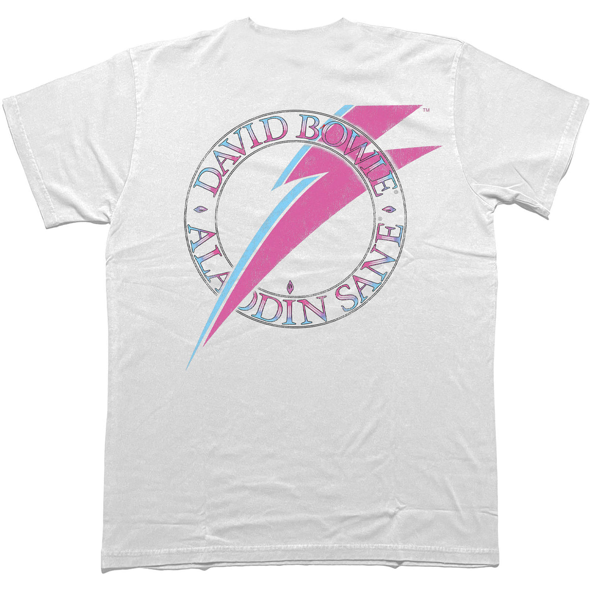 DAVID BOWIE - ALADDIN SANE PHOTOS - T-Shirt White