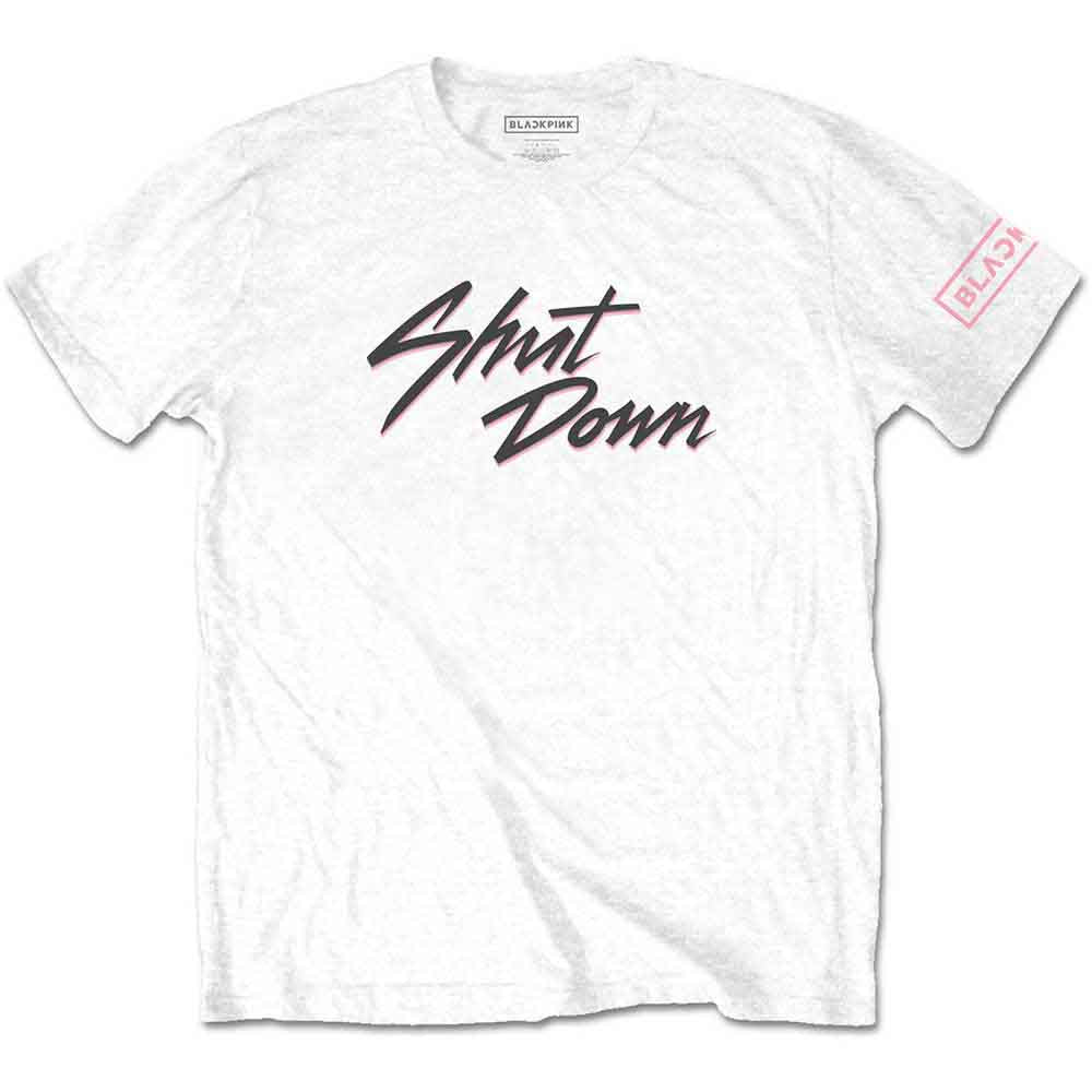 BLACKPINK - SHUT DOWN - T-Shirt White