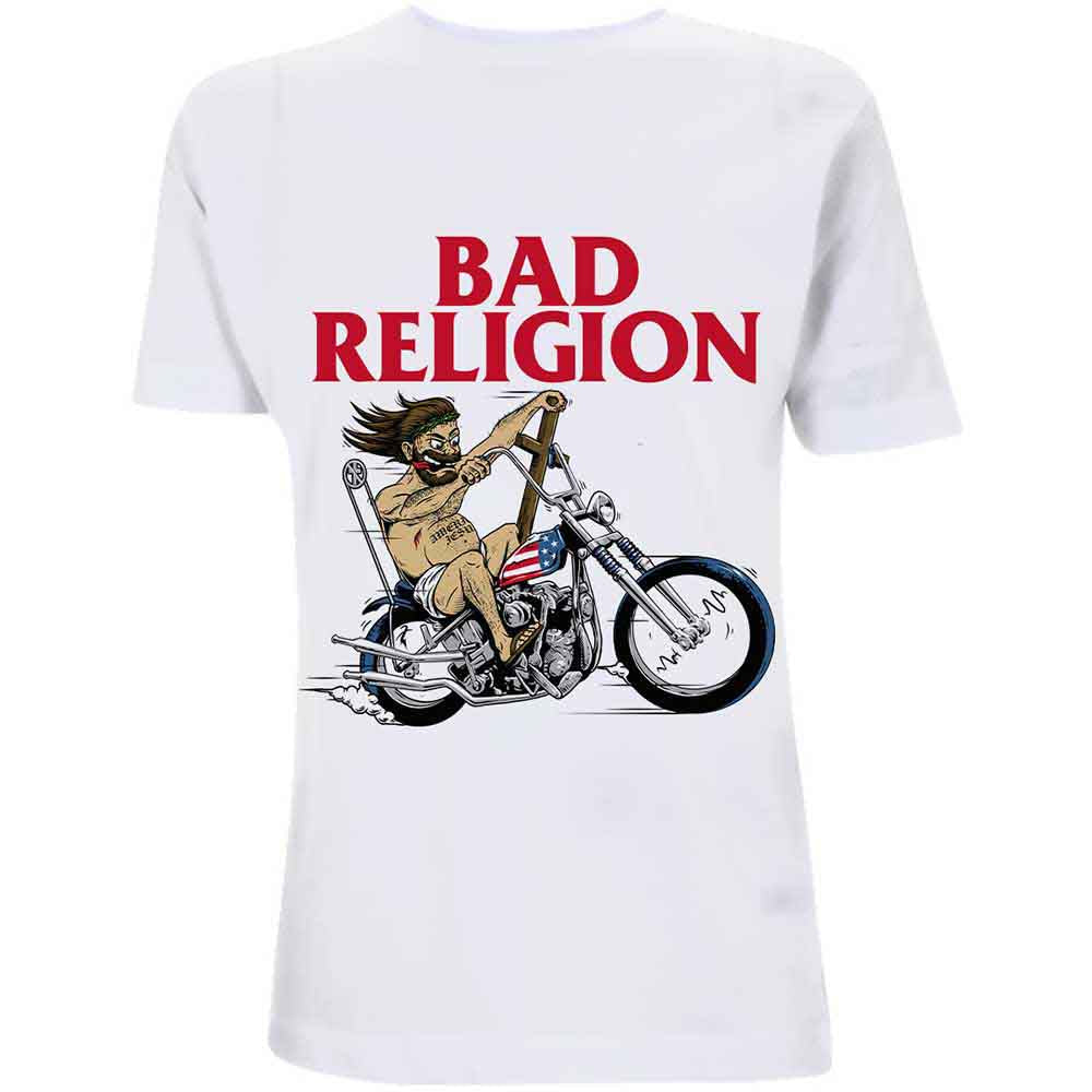 BAD RELIGION - AMERICAN JESUS - T-Shirt White