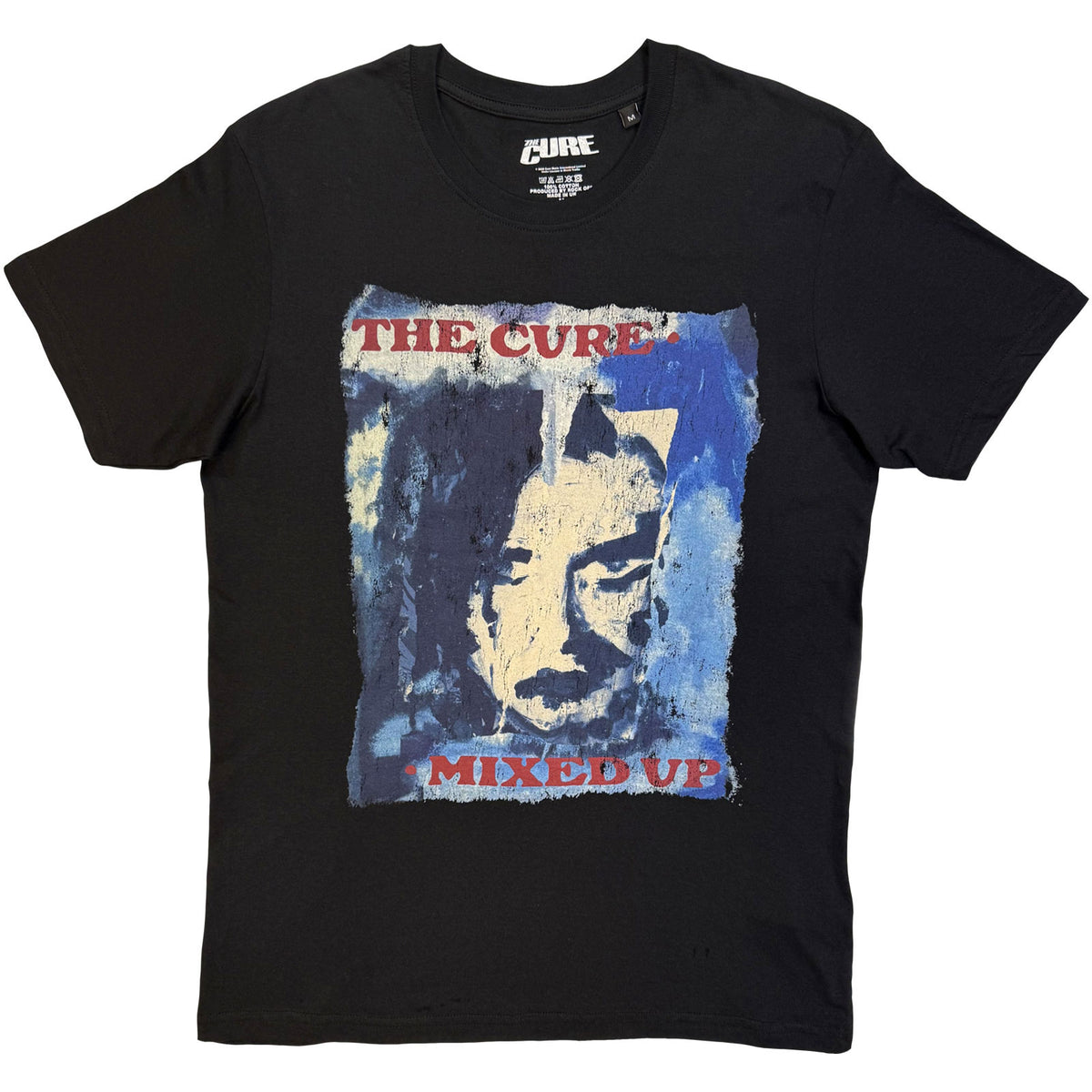 THE CURE - MIXED UP PAINT - T-Shirt Black