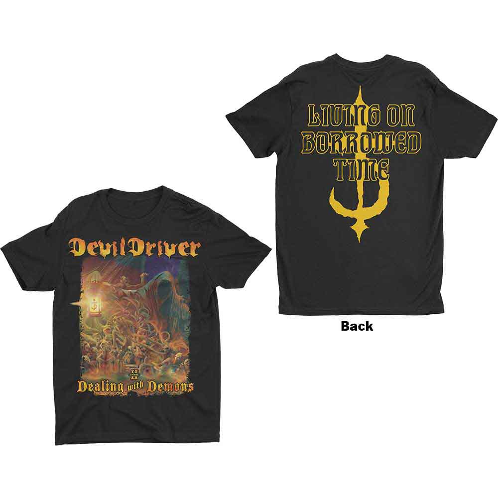 DEVILDRIVER - BORROWED - T-Shirt Black