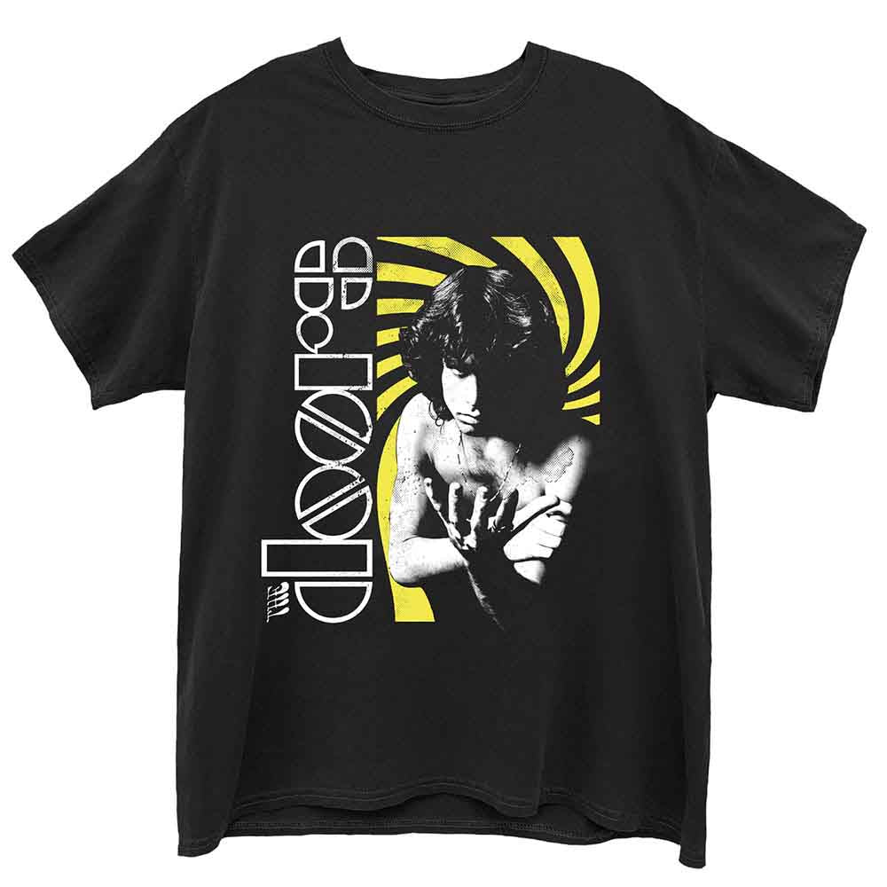 THE DOORS - JIM SPINNING - T-Shirt Black
