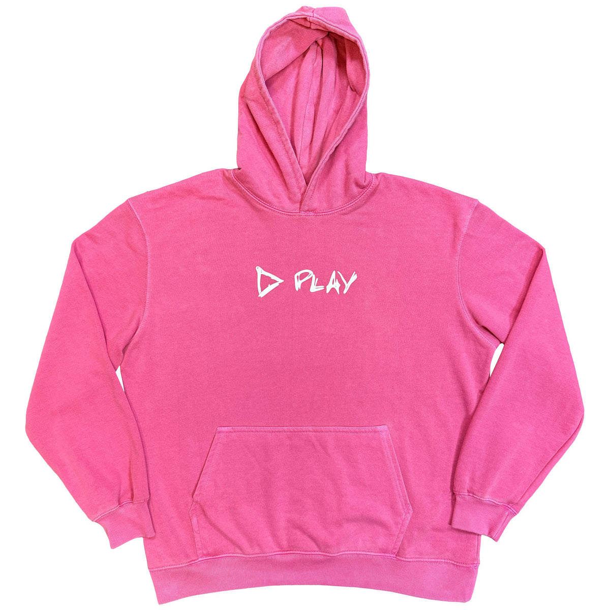 ED SHEERAN - PLAY LOGO - Pullover Hoodie Pink