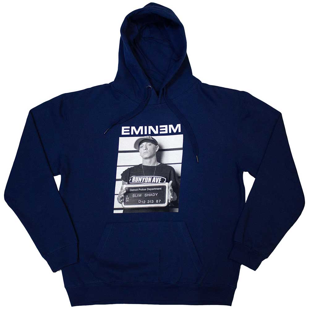 EMINEM - ARREST - Pullover Hoodie Blue - 2