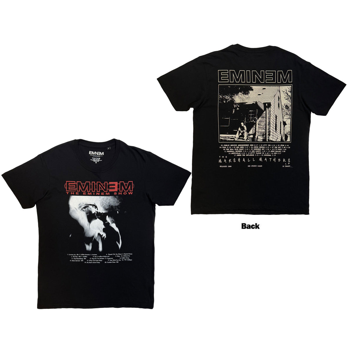 EMINEM - SHOW - T-Shirt Black