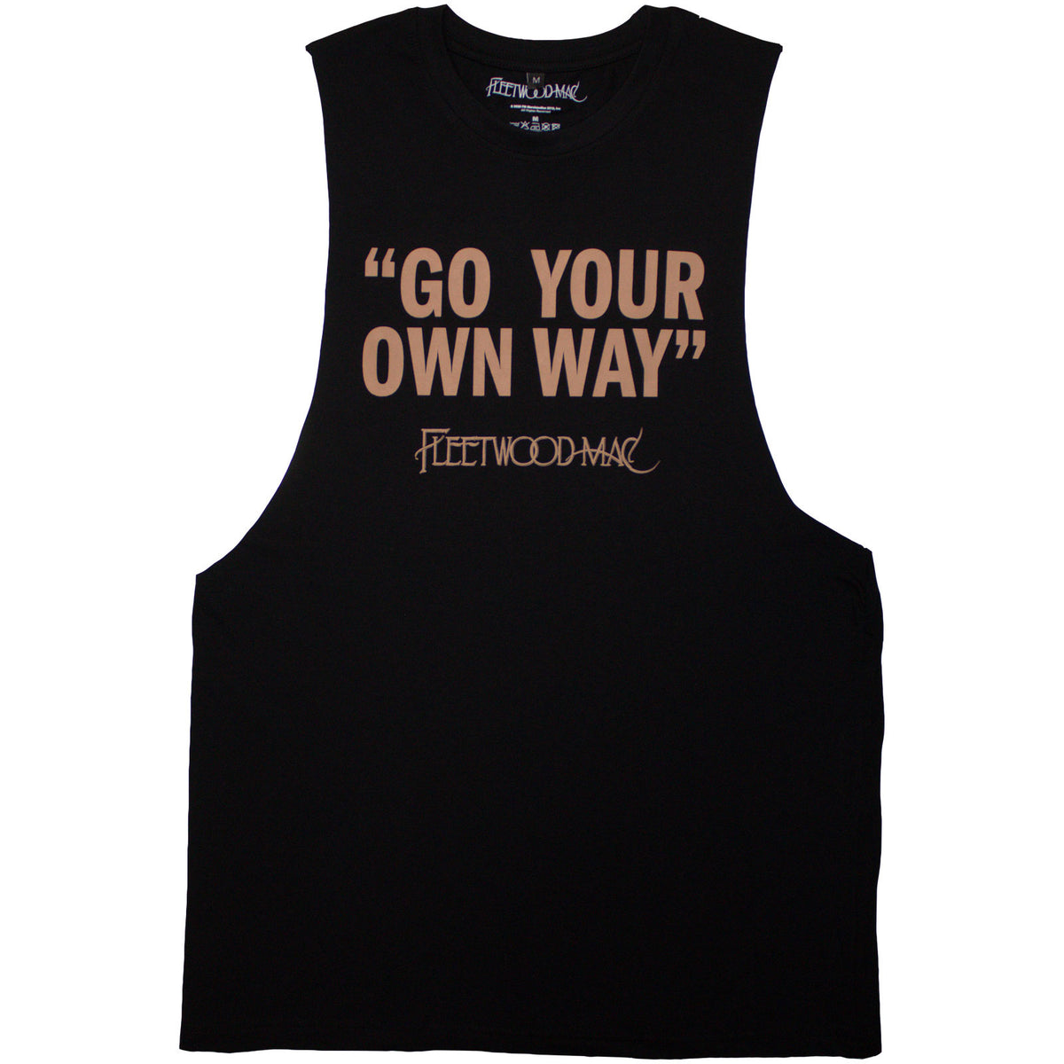 FLEETWOOD MAC - GO YOUR OWN WAY - Vest T-Shirt Black