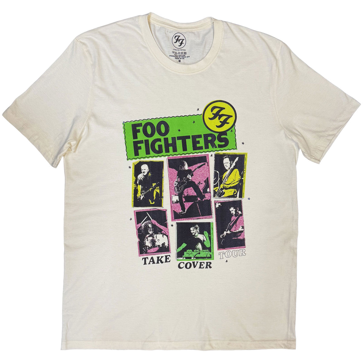 FOO FIGHTERS - TAKE COVER TOUR - T-Shirt Natural