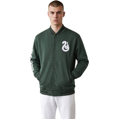 HARRY POTTER - SLYTHERIN CHEST ICON - Baseball Jacket Dark Green