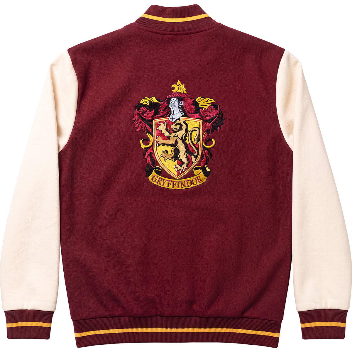 HARRY POTTER - GRYFFINDOR HOUSE NAME - Baseball Jacket Dk Maroon Contrast Slvs A