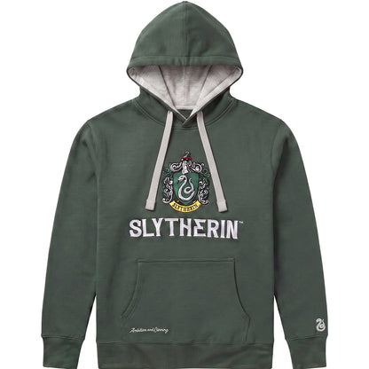 HARRY POTTER - SLYTHERIN TWO-TONE - Hoody Dk Green Grey Trim