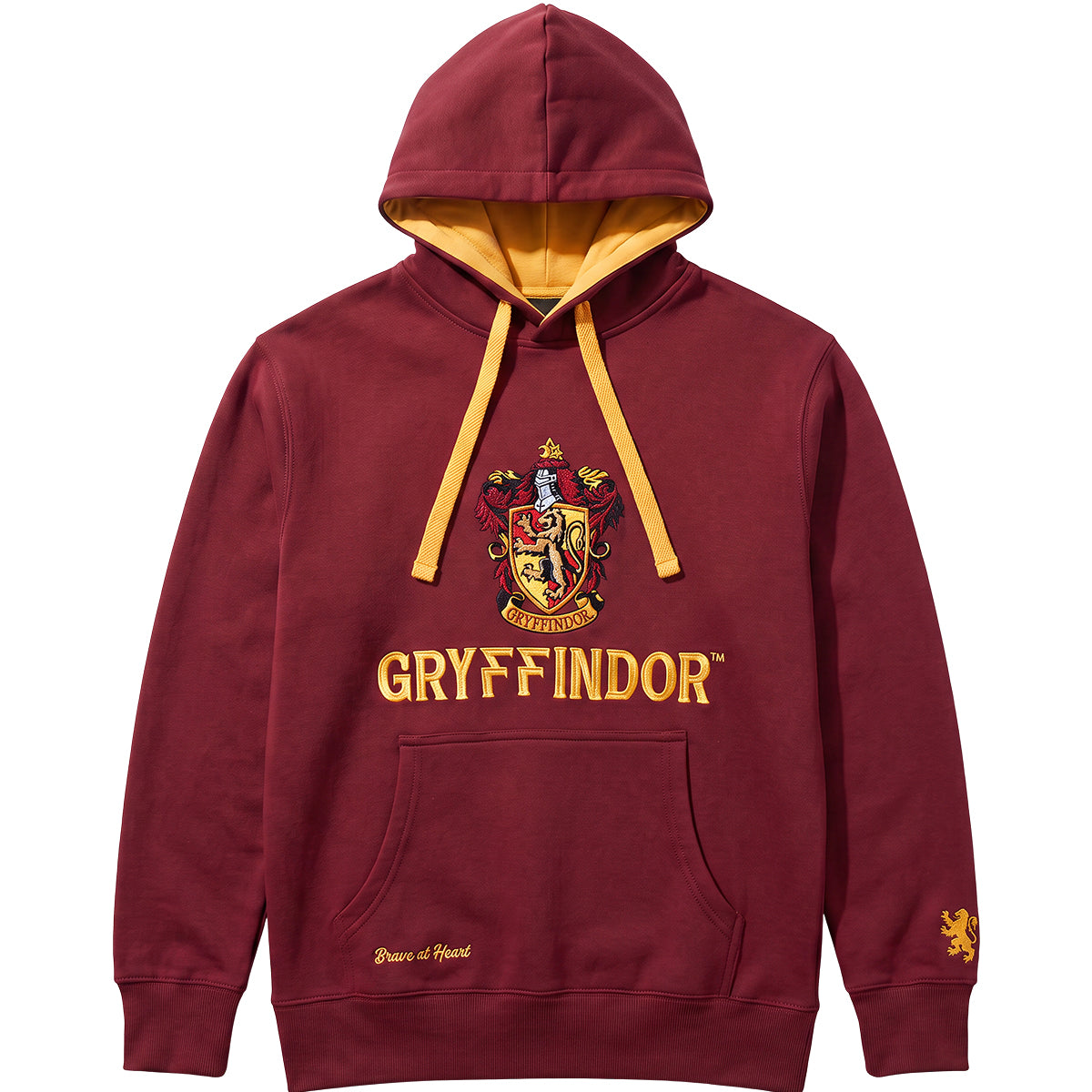 HARRY POTTER - GRYFFINDOR TWO-TONE - Hoody Maroon Yellow Trim
