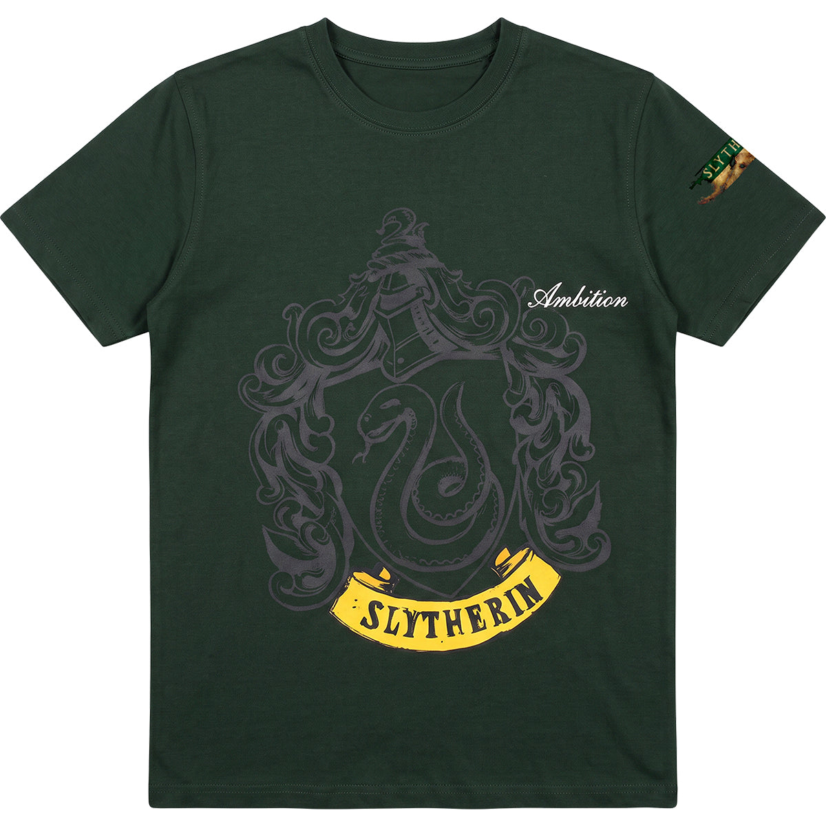 HARRY POTTER - SLYTHERIN EMBLEM - T-Shirt Dark Green