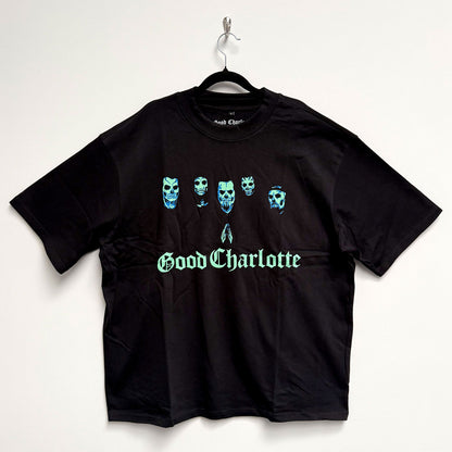 GOOD CHARLOTTE - GENERATION RX SKULLS - Oversized Boxy T-Shirt Black