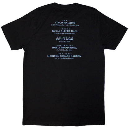 DAVID GILMOUR - LUCK & STRANGE ROME - T-Shirt Black