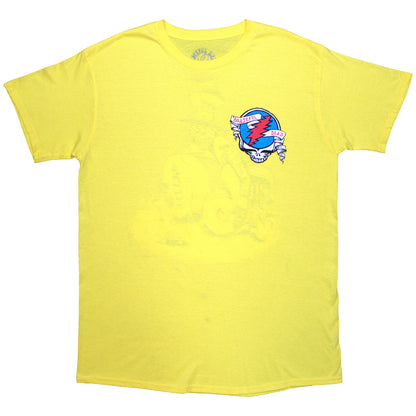 GRATEFUL DEAD - ROSE POSE - T-Shirt Yellow
