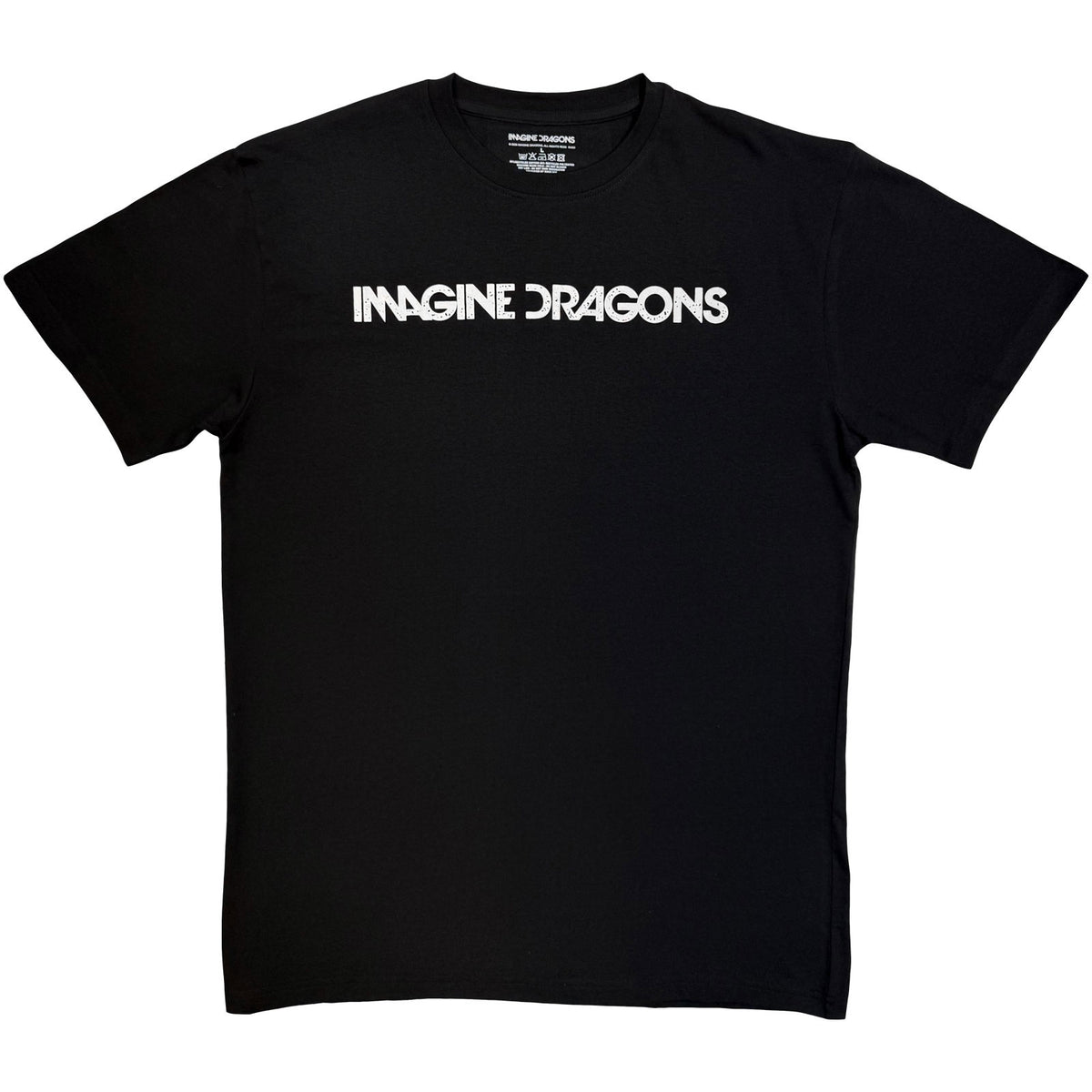 IMAGINE DRAGONS - LOGO MONO - T-Shirt Black