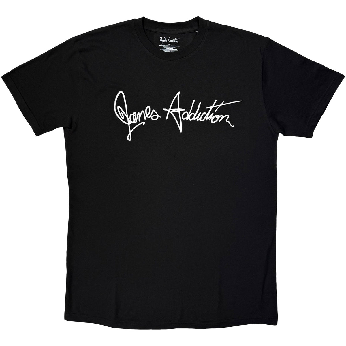 JANE'S ADDICTION - LOGO MONO - T-Shirt Black