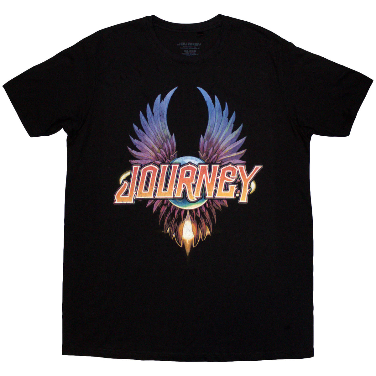 JOURNEY - CLASSIC WINGS - T-Shirt Black
