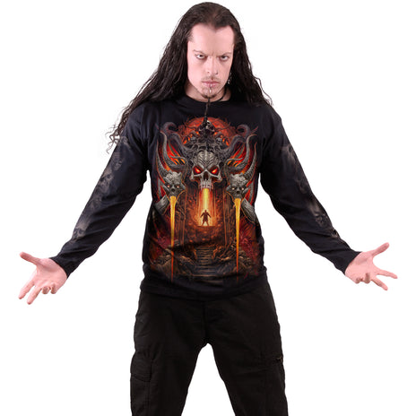 GATES OF HELL - Longsleeve T-Shirt Black