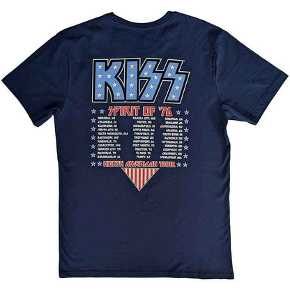 KISS - AMERICANA - T-Shirt Blue