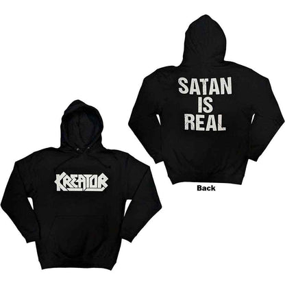 KREATOR - SATAN IS REAL - Pullover Hoodie Black