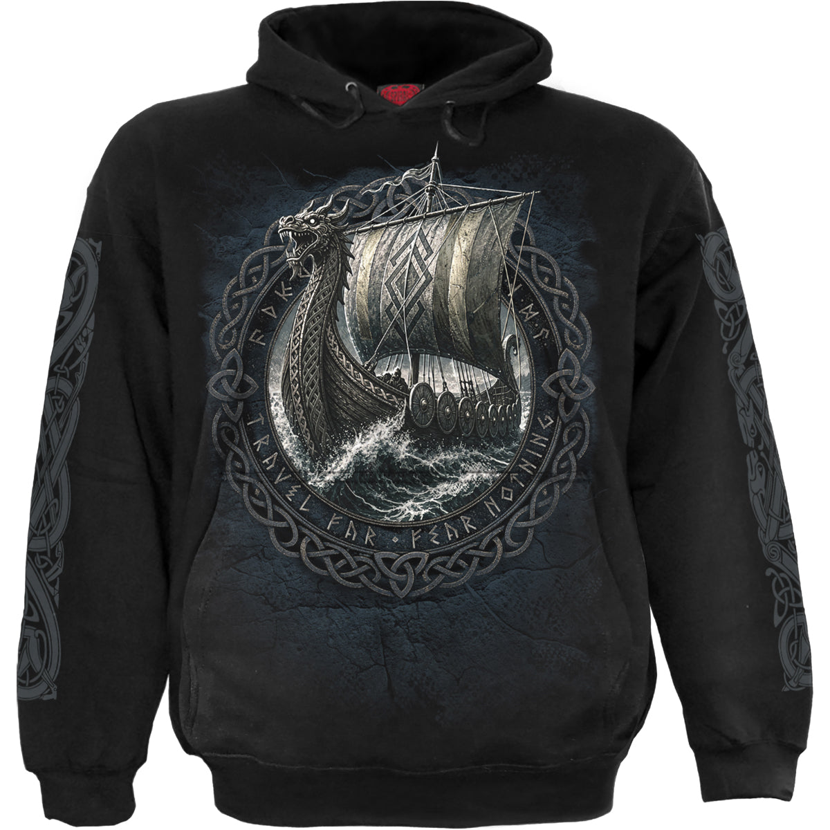 VIKING NORSEMAN - Hoody Black