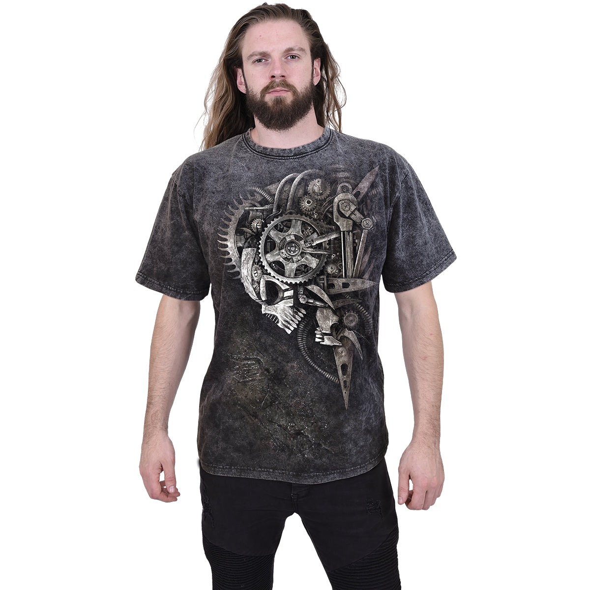 DIESEL PUNK - Acid Wash T-Shirt