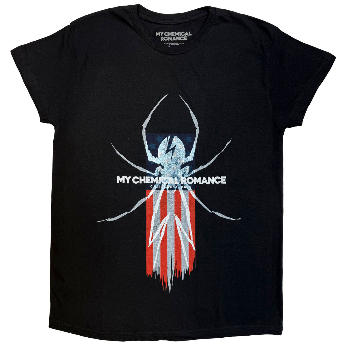 MY CHEMICAL ROMANCE - SPIDER - T-Shirt Black