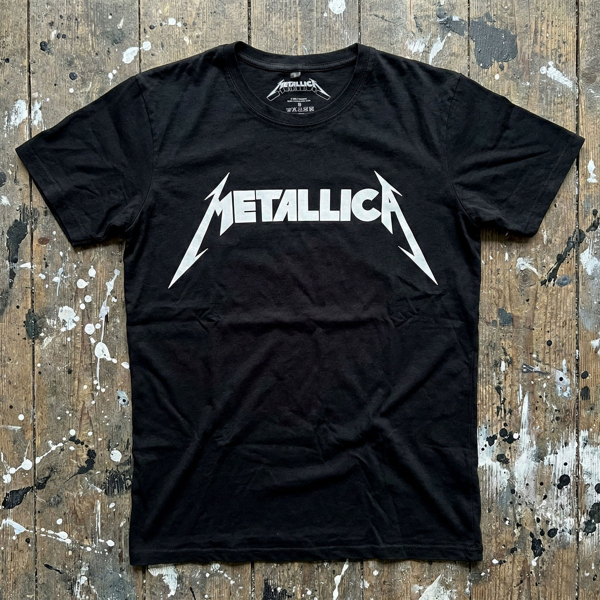 METALLICA - LOGO - Carbon T-Shirt Black